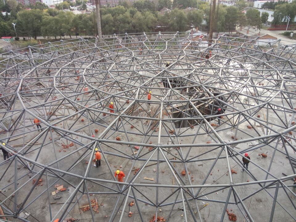 敦煌全民健身中心网架